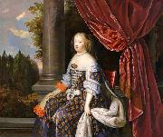 NOCRET, Jean as Queen of France France oil painting artist